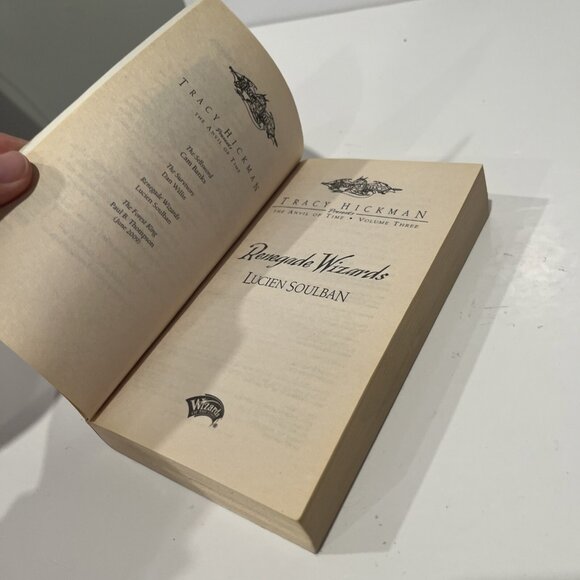 DragonLance Renegade Wizards Lucien Soulban The Anvil Of Time Volume Three D&D - Picture 8 of 9